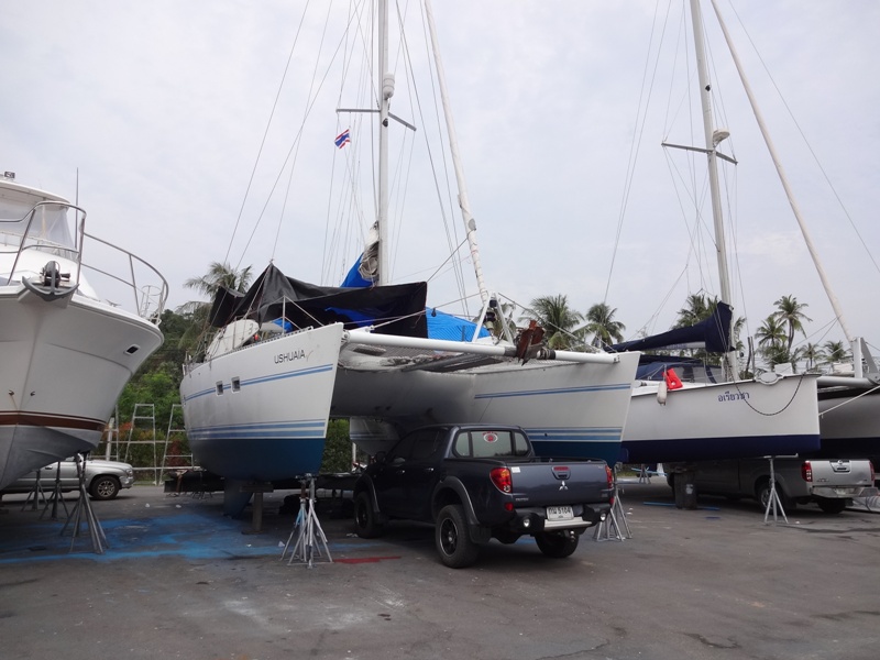 ushuaia en preparation